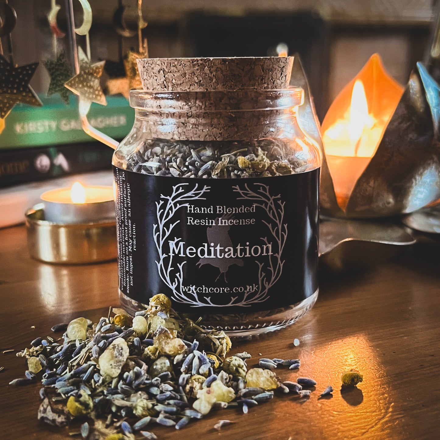 Hand Blended Resin Incense - Meditation