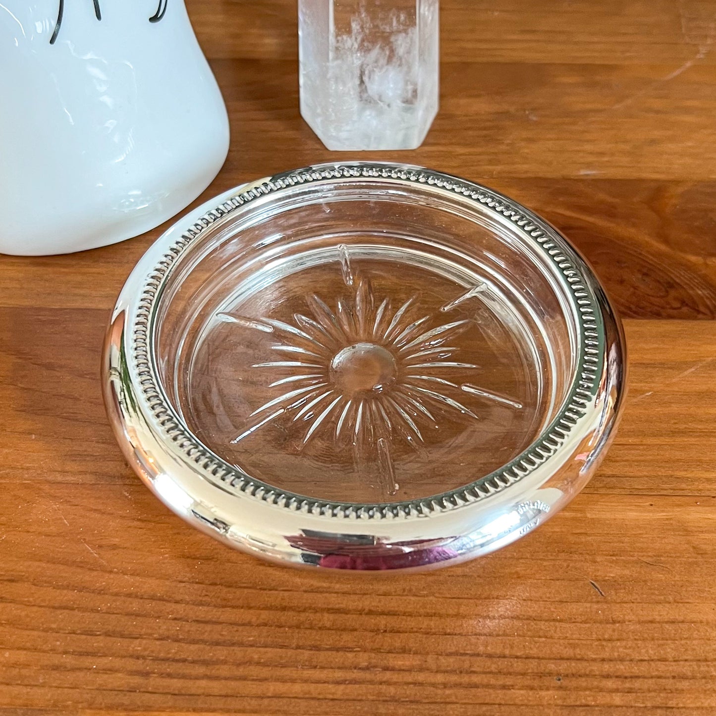 Vintage Silver Plated Candle Holder