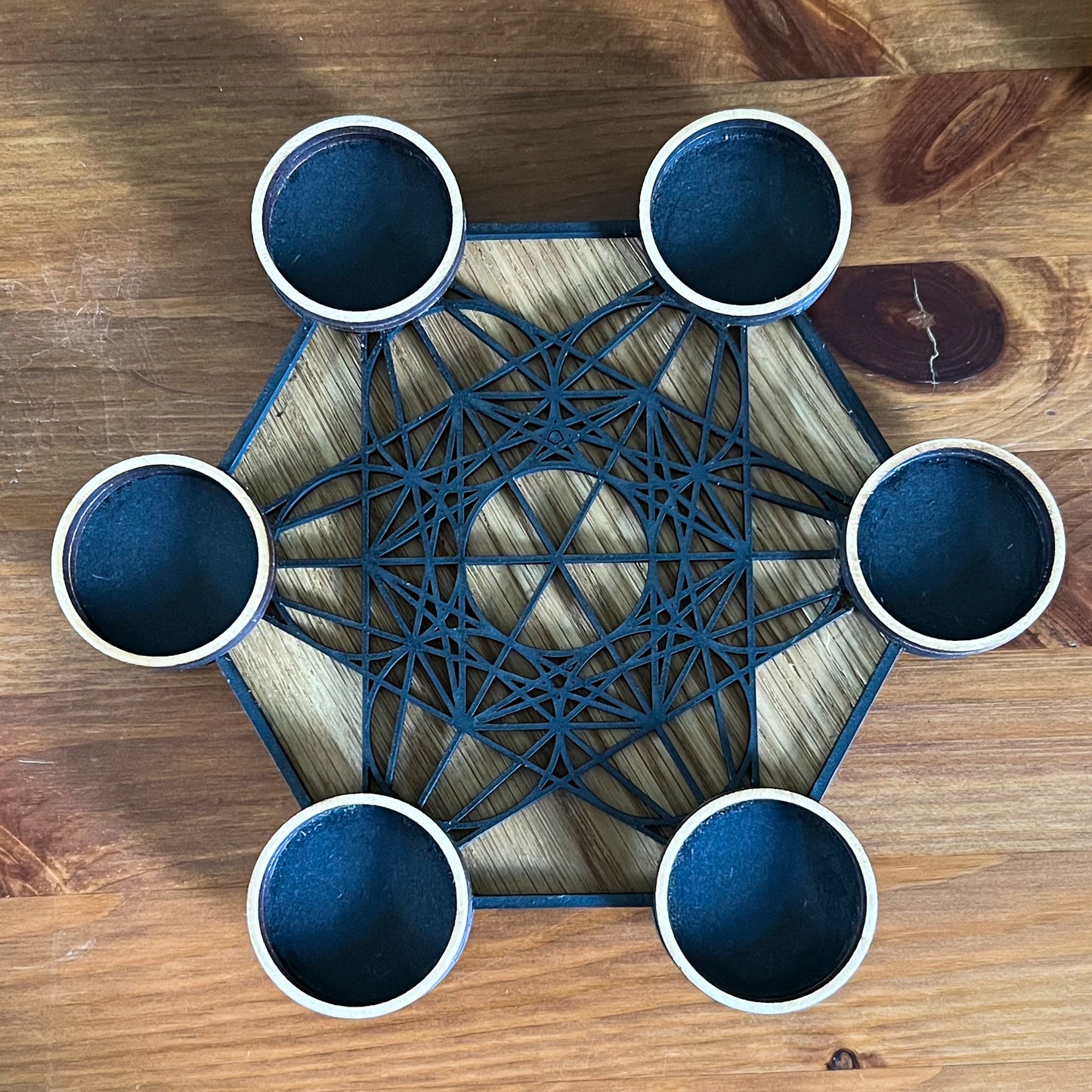 Metatron Tealight Holder