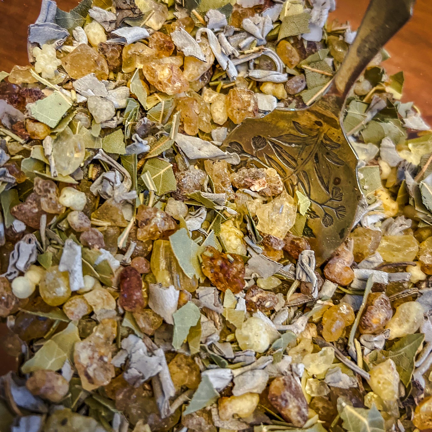 Hand Blended Resin Incense - Shield of Light