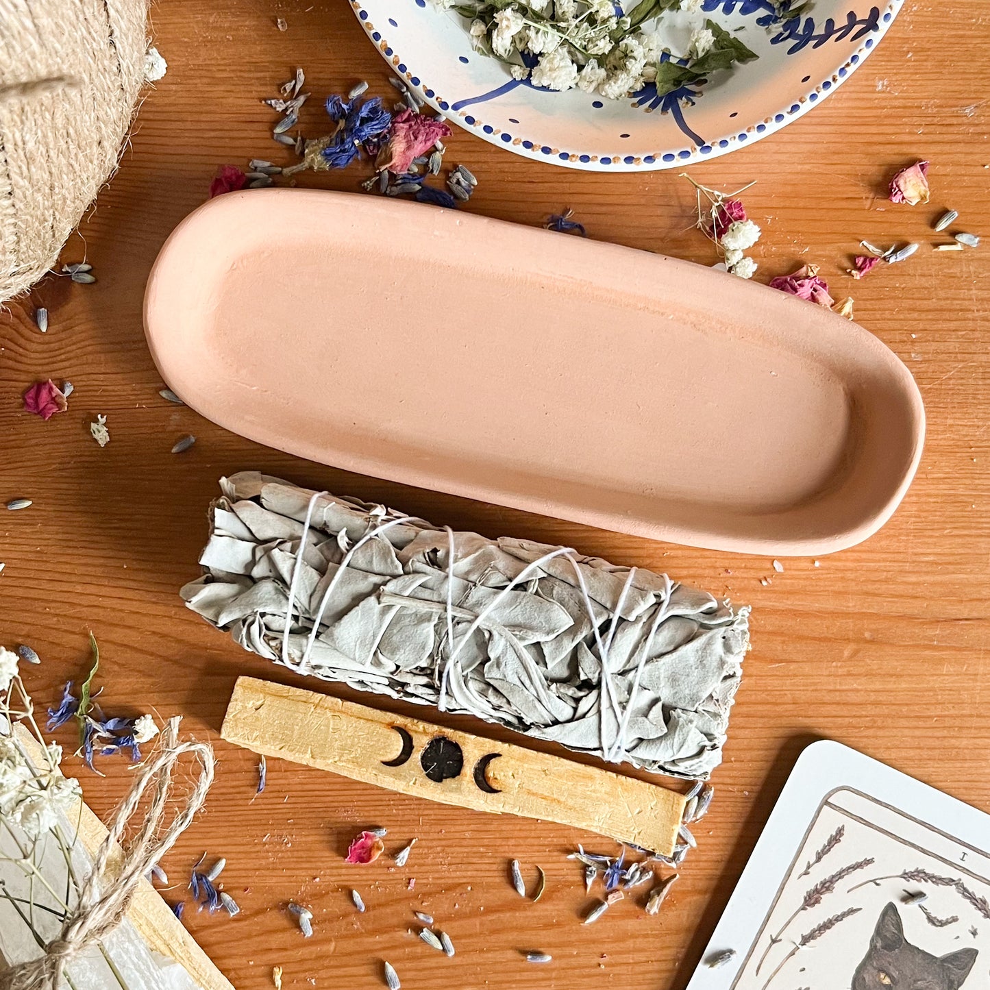 Sage Smudging Set