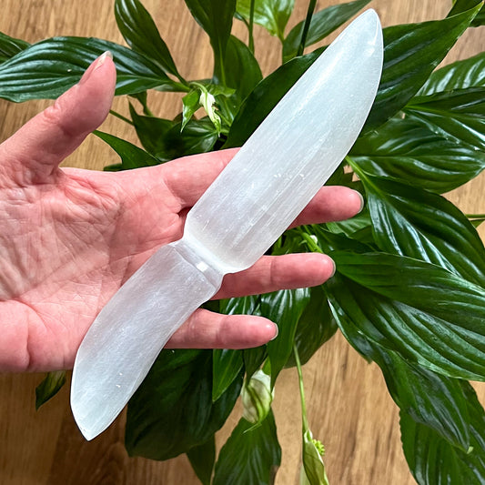 Selenite Ritual Knife