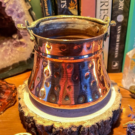 Mini Copper Cauldron