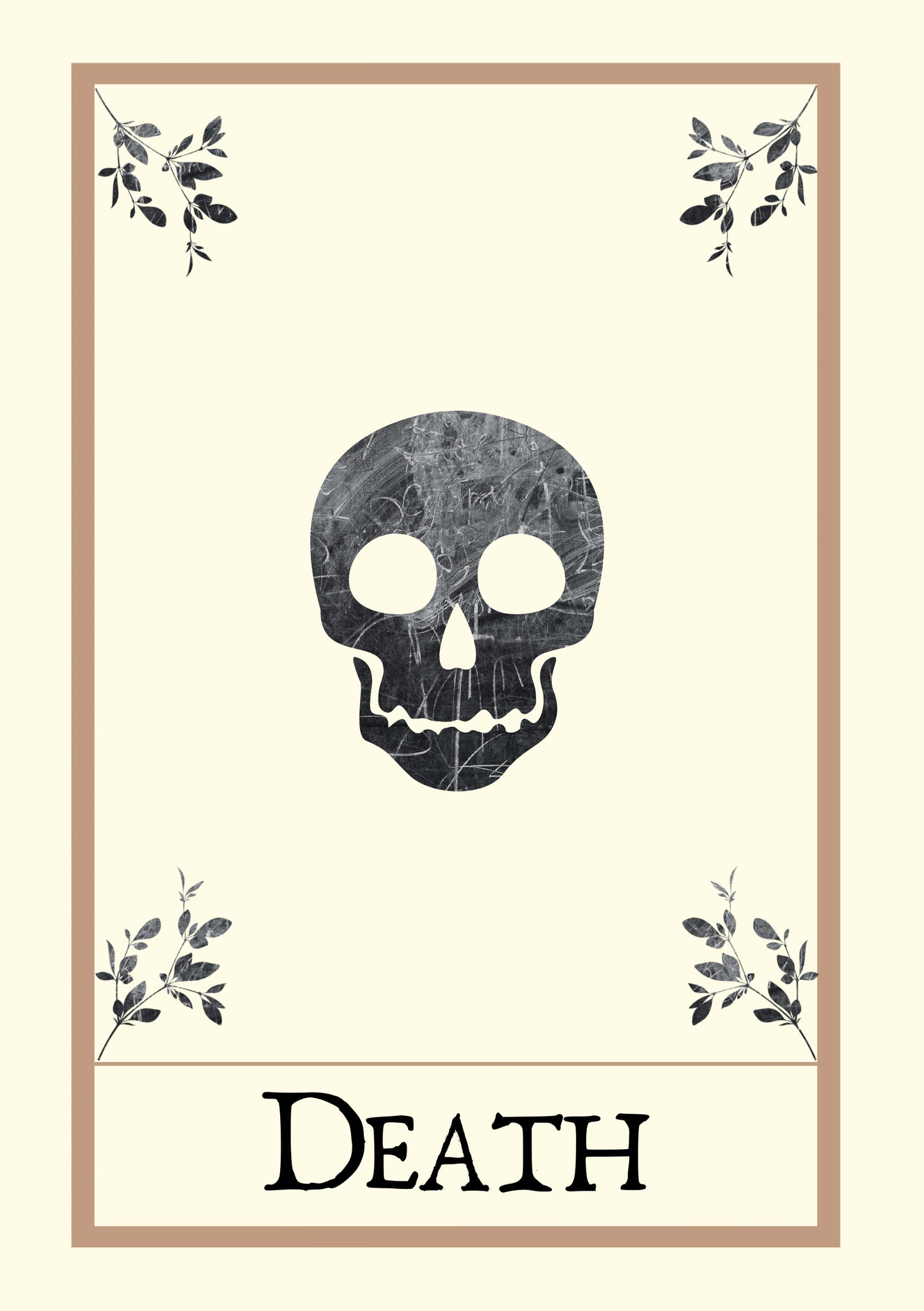 Death Tarot Print A5