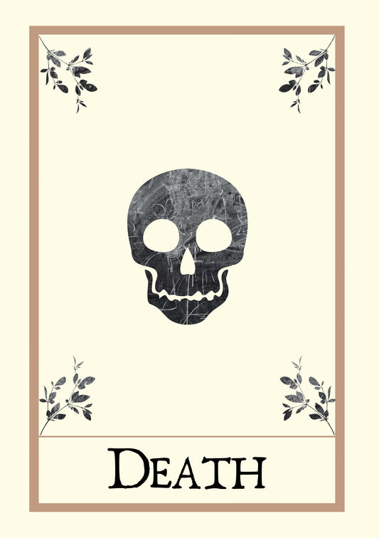 Death Tarot Print A5