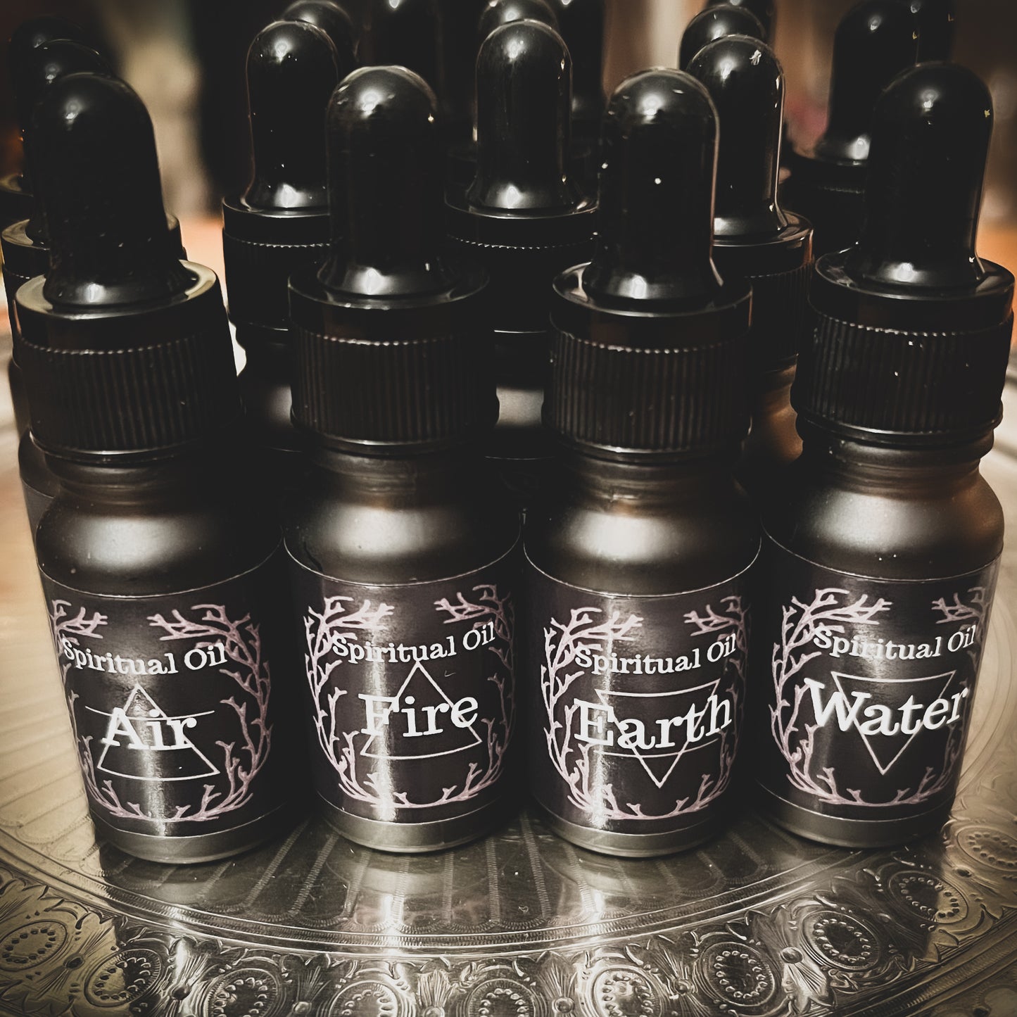 Hand Blended & Blessed Ritual Oil - Elements
