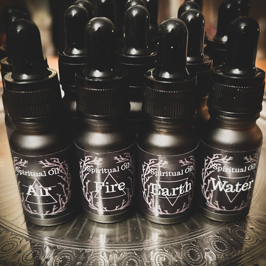 Hand Blended & Blessed Ritual Oil - Elements