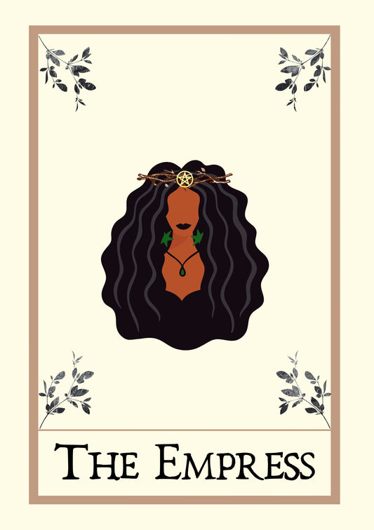 The Empress Tarot Print A5