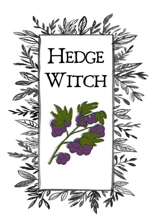 Hedge Witch Print A5
