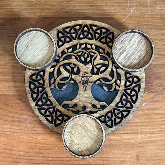 Handmade Tree of Life Tealight Holder