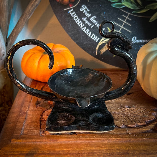 Vintage Wrought Iron Serpent