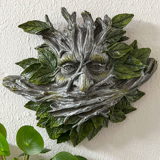 Green Man Wall Plaque